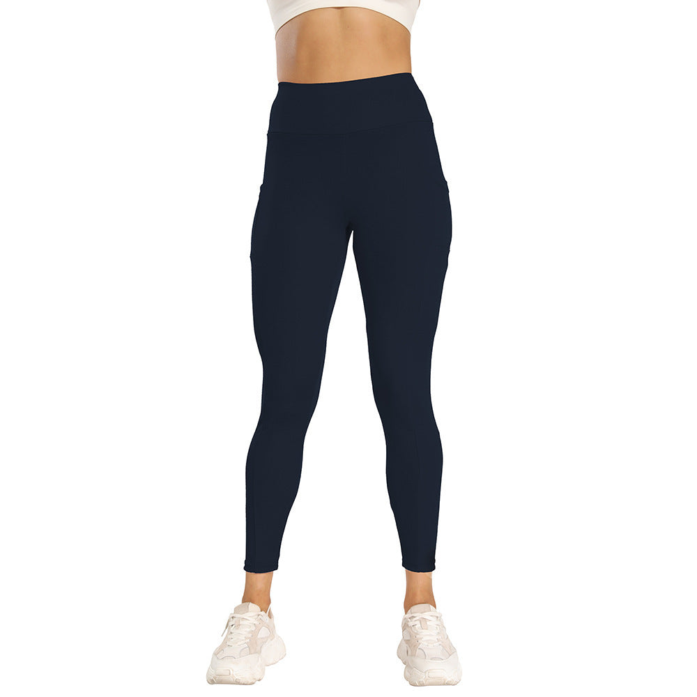 Fashion Stitching High Waist Yoga Pants