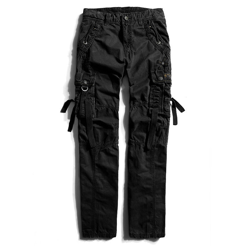 Men's camouflage cargo trousers