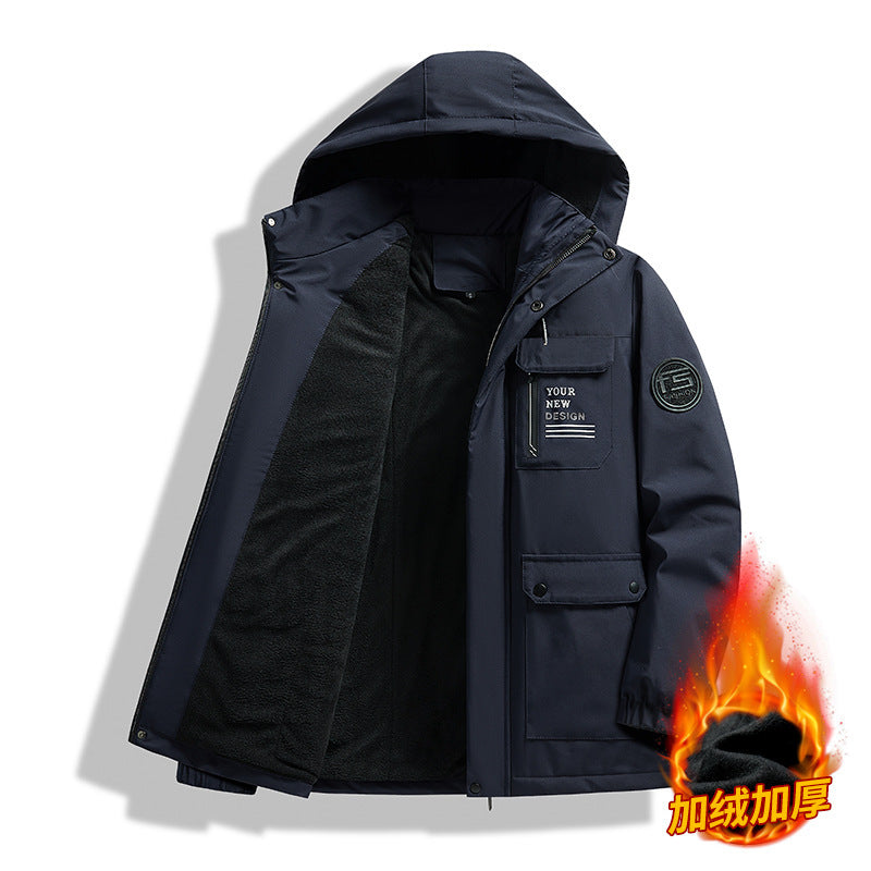 Cotton-padded Coat Men's Thickened Jacket