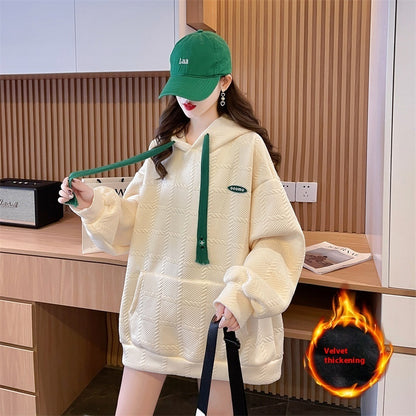 Hooded Sweater Women's Autumn And Winter Style Loose