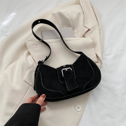 Fashion Trendy Textured One-shoulder Handbag