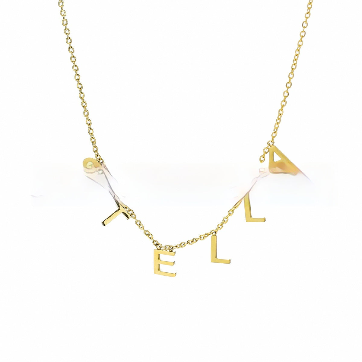 VOTE Letter Personalized Alloy Necklace