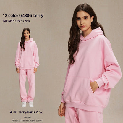 Terry Sweater Men's And Women's Hoodies