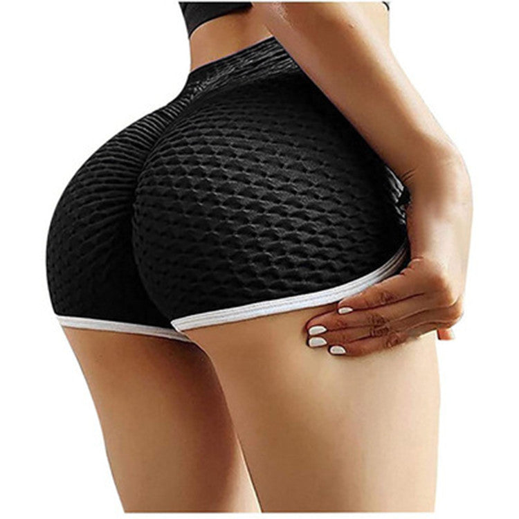 Bubble Shorts Sports High Waist Leggings