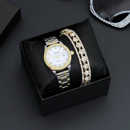 Women's Watch Affordable Luxury Fashion Diamond Gift Suit