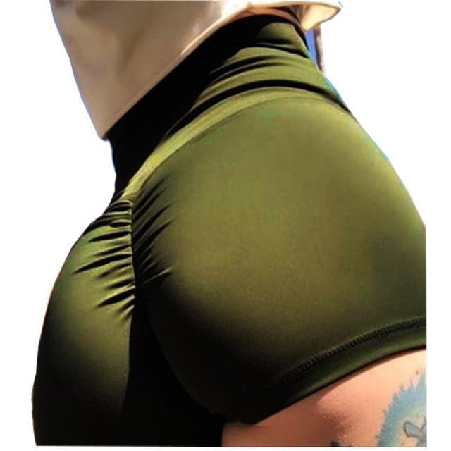 High-Waisted Compression Shorts