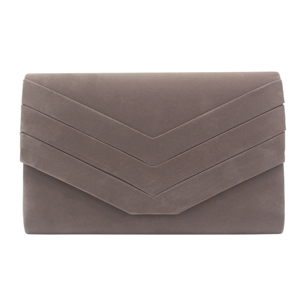 Fashion Flannel Folding Dinner Clutch