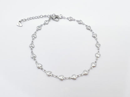 Special-interest Stainless Steel Anklets Love Anklet Multi-style Ins