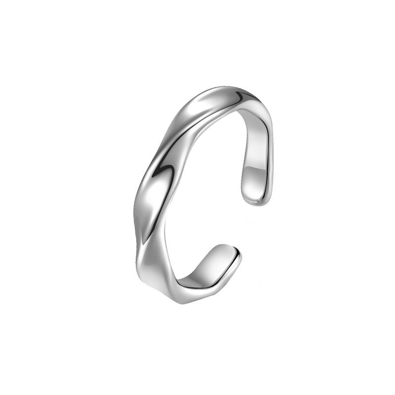 Cool Style Personalized Simple Mobius Strip Ring For Men