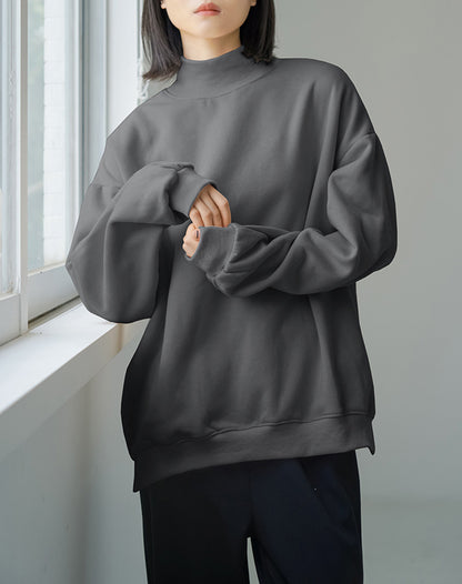 Autumn And Winter Large Version Brushed Hoody Women's