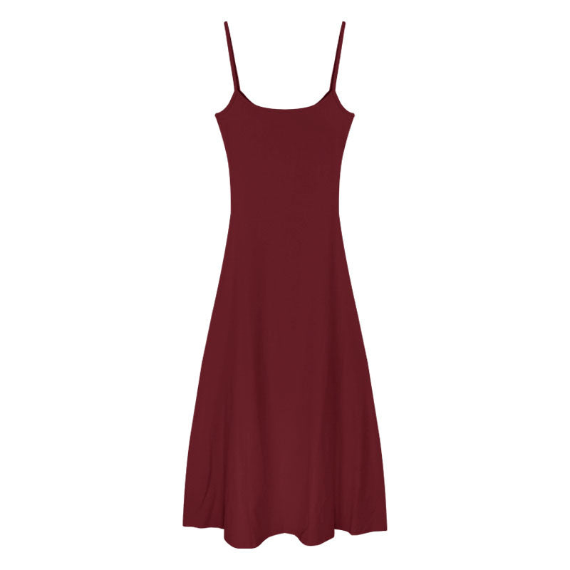 Spicy Girl Elastic Strap Sling Dress