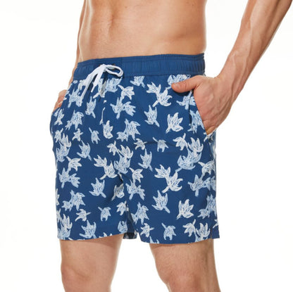 Men's Fashion Boxer Loose Casual Print Beach short