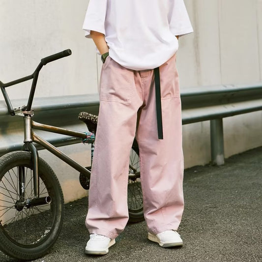 Trendy Street Straight Casual Trousers