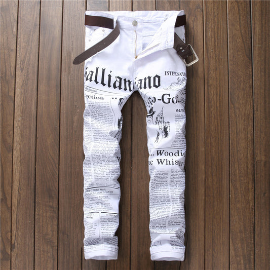 Newspaper jeans