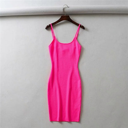 Sleeveless Bottoming Dress Summer One-piece Skirt