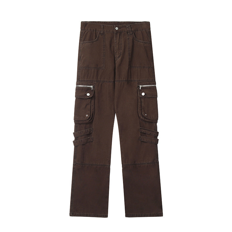 Men's Four-color Mid-waist Casual Pants