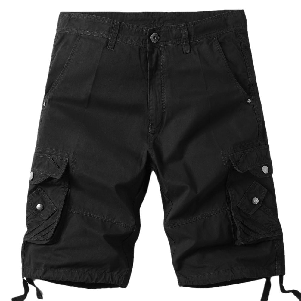 Men's Camouflage Loose Multi-pocket Workwear Shorts