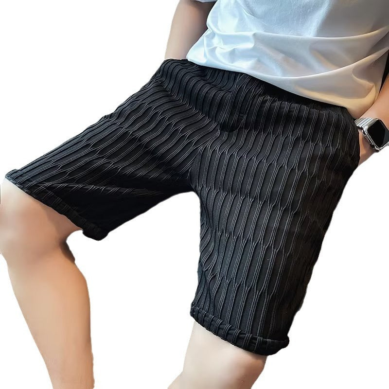 Ice Silk Shorts Men's Summer Thin