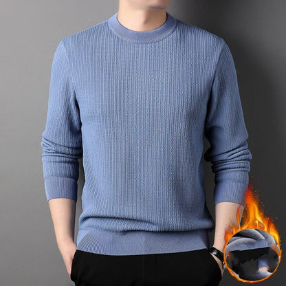 Winter Plush Pullover Sweater For Men