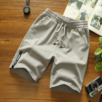 Trendy Loose Sports Ice Silk Quick-drying Beach Pants