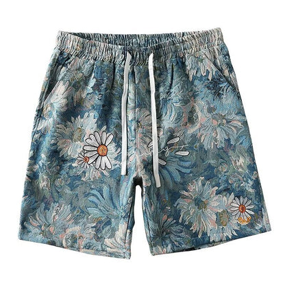 American Retro Shorts Men's Summer pants