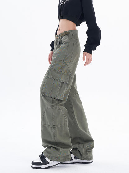 Loose Casual Wide Leg Trousers