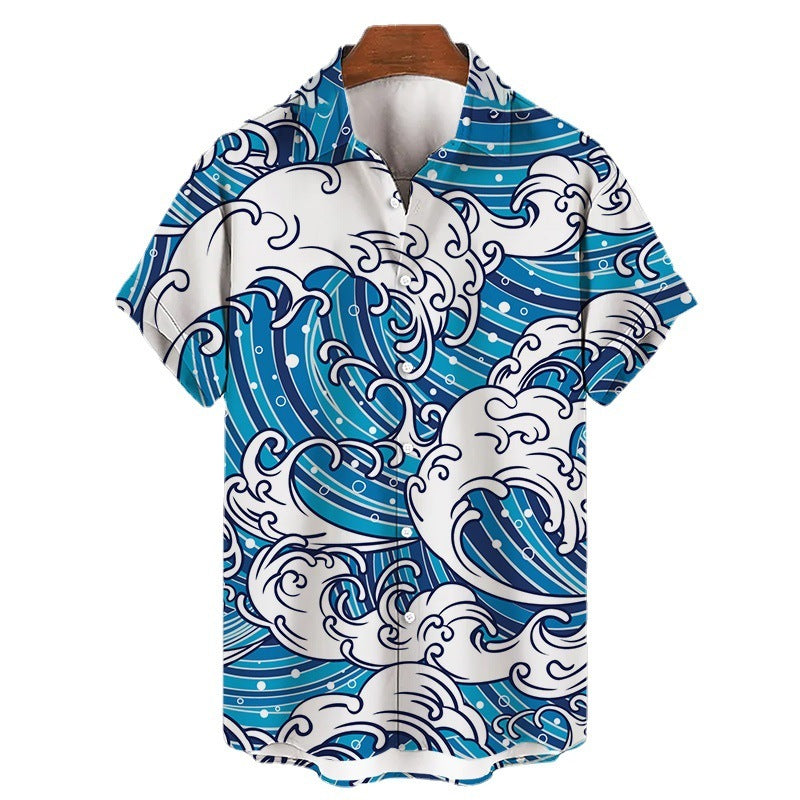 Printed Men's Shirt Casual Clothing