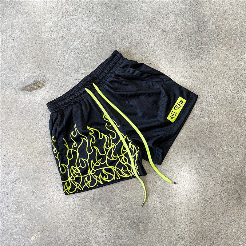 Men's Mesh Breathable Sports Fitness Shorts