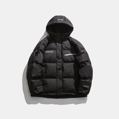 Winter Tide Japanese Style Workwear Down Jacket