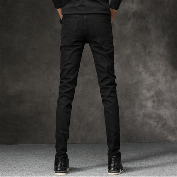 Slim-fit stretch men's pants