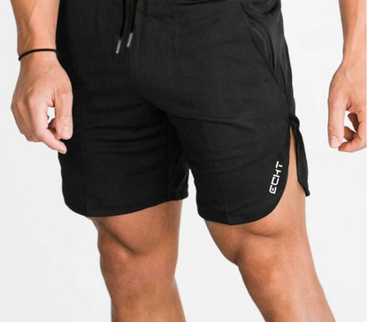 Men Fitness Gyms Loose Shorts Bodybuilding Joggers Summer Quick Dry Cool Short Pants Casual Male Beach Brand Sweatpants