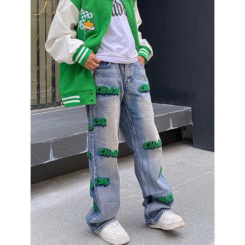 Women's American Style Street Harajuku Jeans