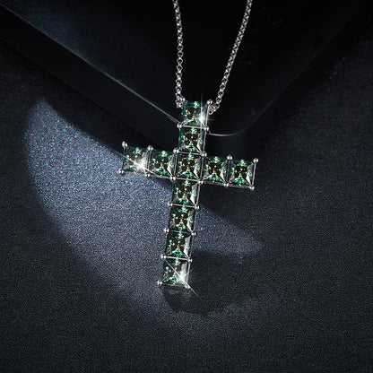 Men's And Women's Cross Fashion Personalized Diamond Necklace