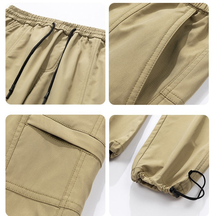 Outdoor Windproof Waterproof Sports Charging Pants