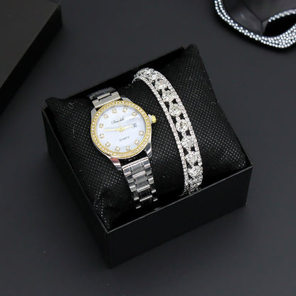 Women's Watch Affordable Luxury Fashion Diamond Gift Suit