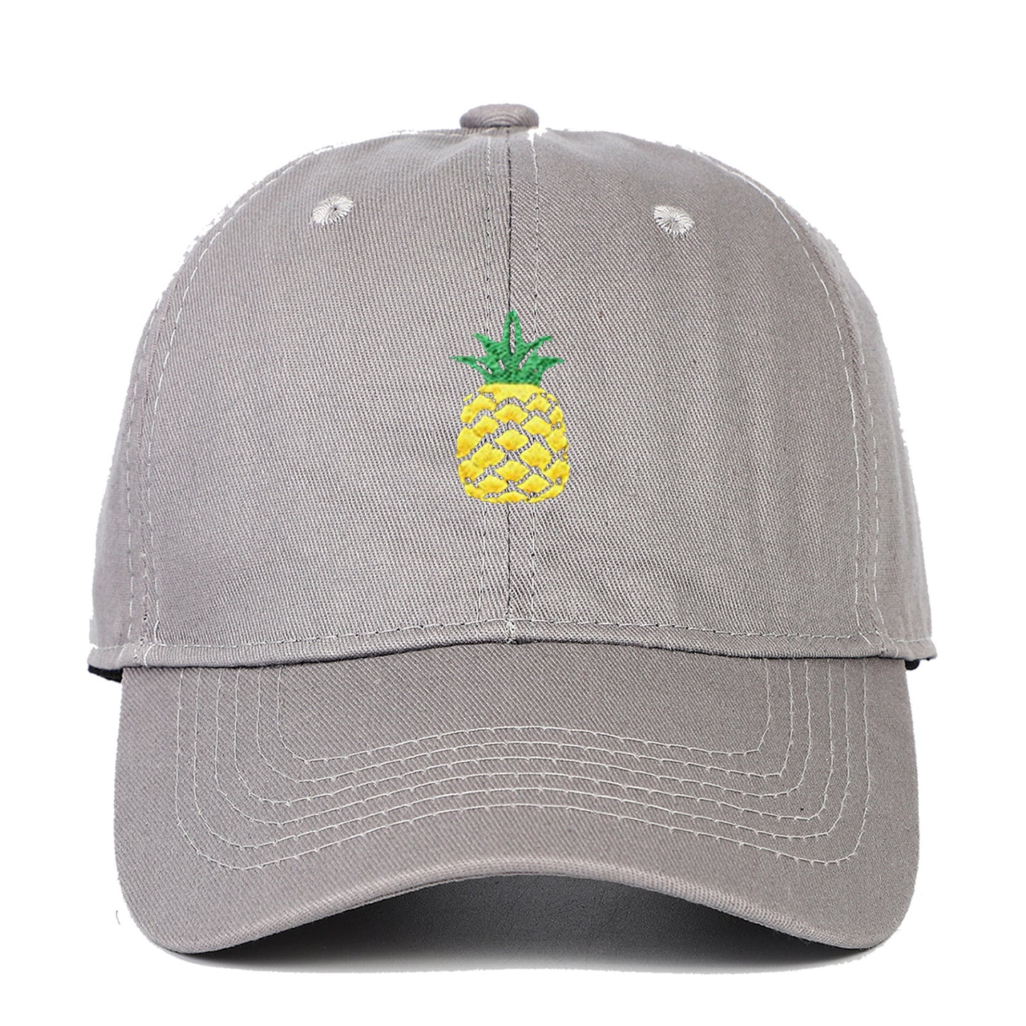 Pineapple Embroidered Baseball Cap Tide Travel Leisure