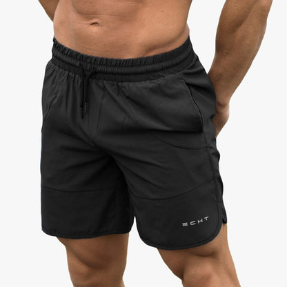 Men Fitness Gyms Loose Shorts Bodybuilding Joggers Summer Quick Dry Cool Short Pants Casual Male Beach Brand Sweatpants