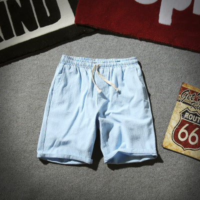 Linen Leisure Short Beach Pants