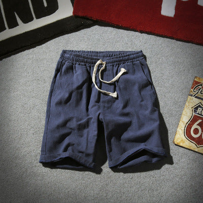 Linen Leisure Short Beach Pants