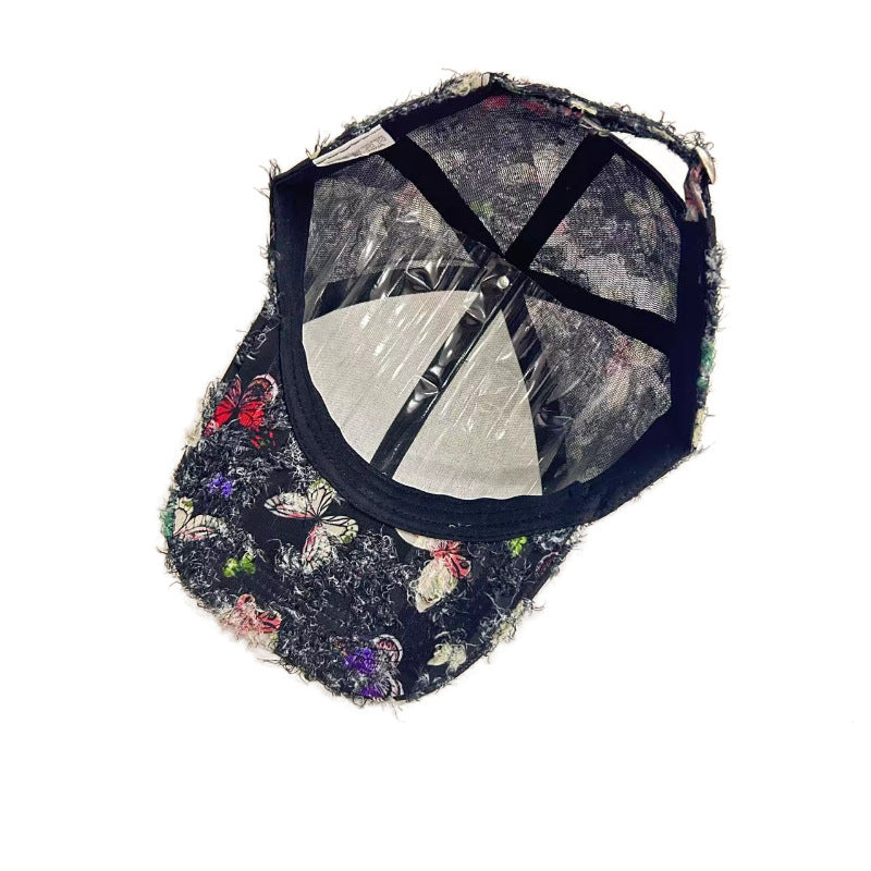 Fashion Women's Butterfly Baseball Cap