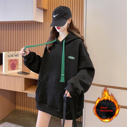 Hooded Sweater Women's Autumn And Winter Style Loose