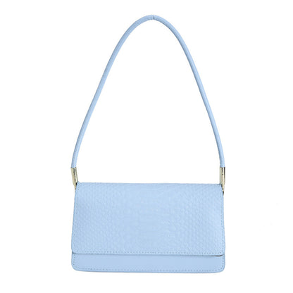 New Trendy Retro Textured Shoulder Bag