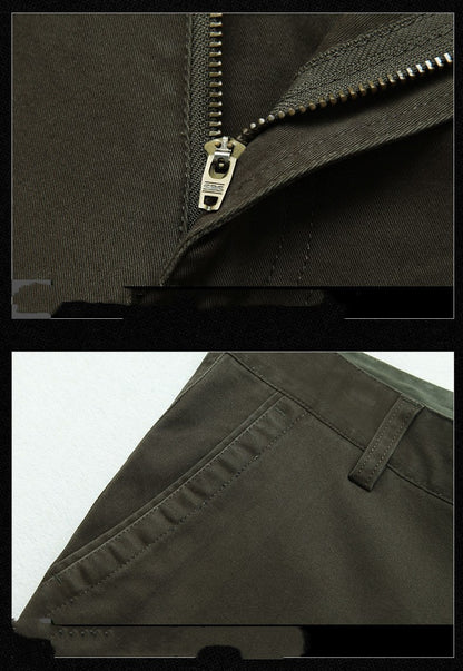 Men's trousers pocket large casual trousers