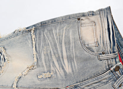 Vintage Elastic High Street Flare Jeans