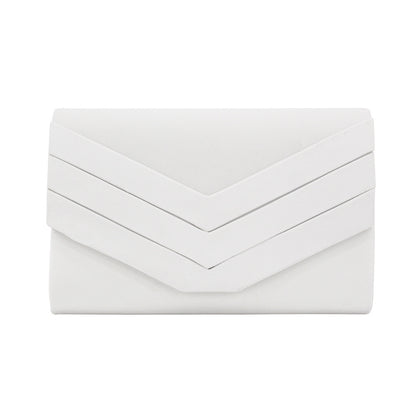 Fashion Flannel Folding Dinner Clutch