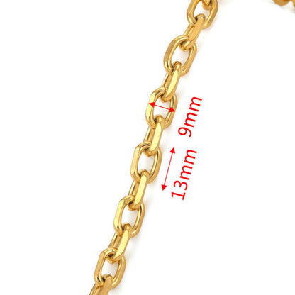 Stainless Steel Chain Necklace DIY Handcraft Jewelry Accessories