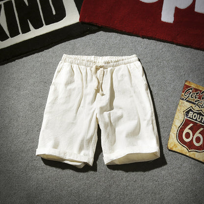 Linen Leisure Short Beach Pants