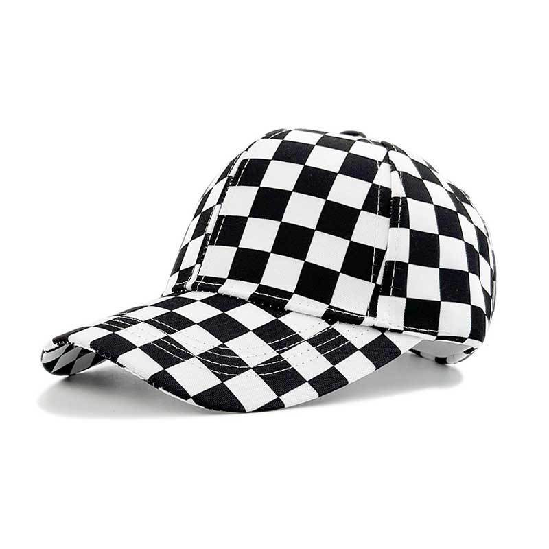 Men's Printed Ha Color Blocked Graffiti Duckbill Cap