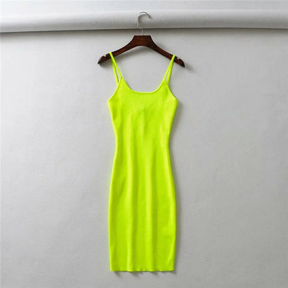 Sleeveless Bottoming Dress Summer One-piece Skirt