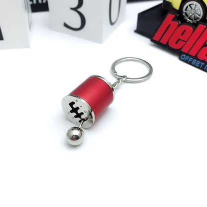 Fashion Creative Simple Car Gear Keychain